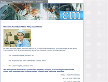 Tablet Screenshot of elenimavrides.com